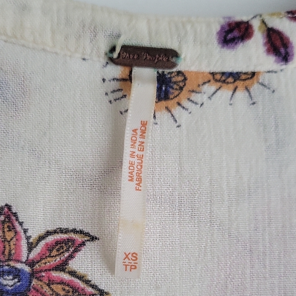 Free People Just The Two Of Us Oversized Tunic - Picture 5 of 11